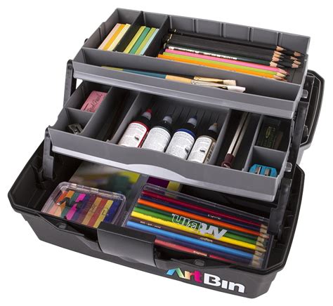 storage boxes for art supplies